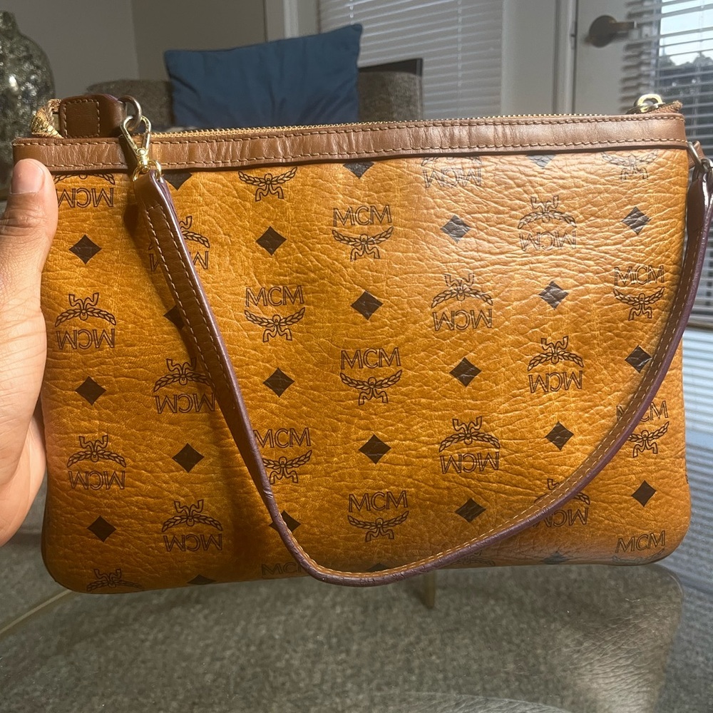 Slightly used MCM purse. %100 Authentic